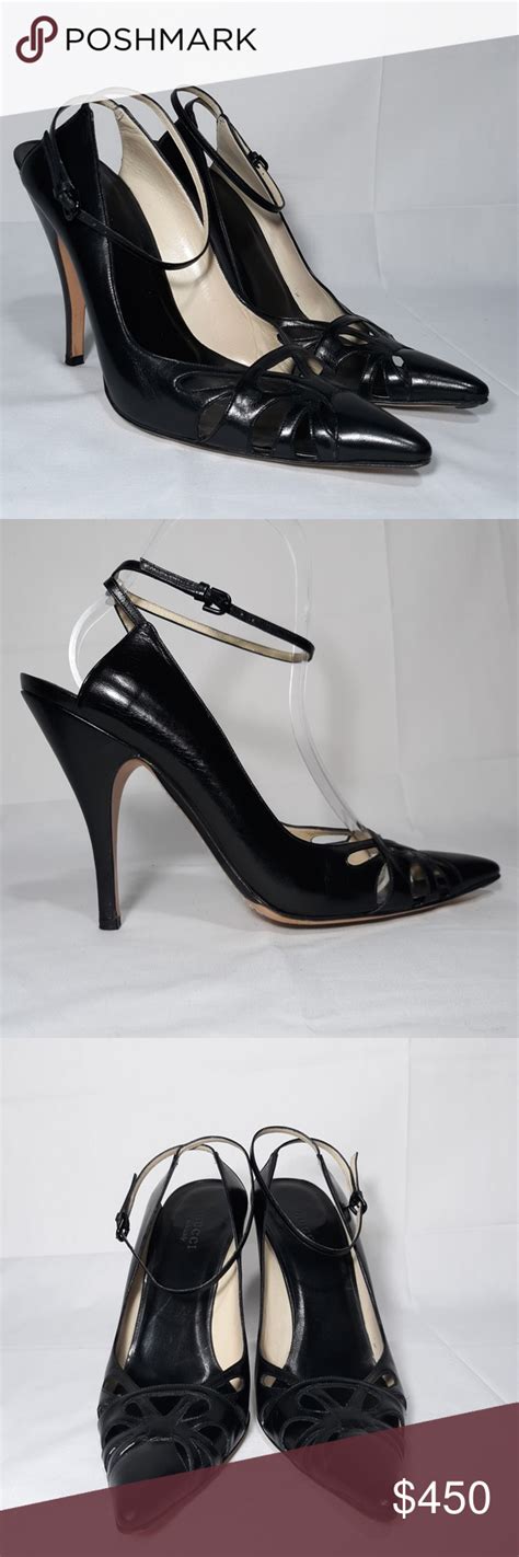 gucci special edition vintage strappy heels